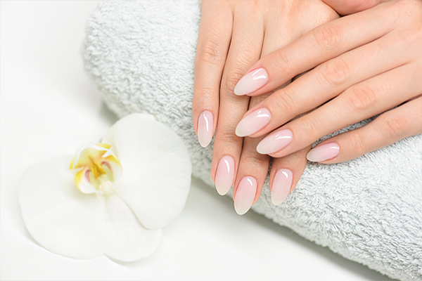 Manicure at The Catamaran Spa located by the San Diego beaches